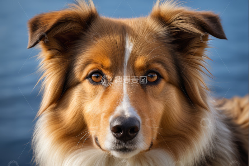 高清大图下载【趣麦麦图】牧羊犬特写