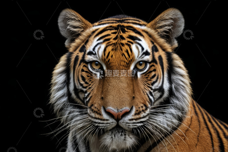 高清大图下载【趣麦麦图】老虎特写