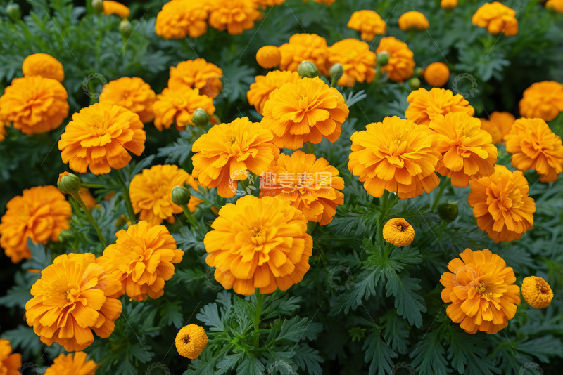 高清大图下载【趣麦麦图】盛开的黄色花朵特写