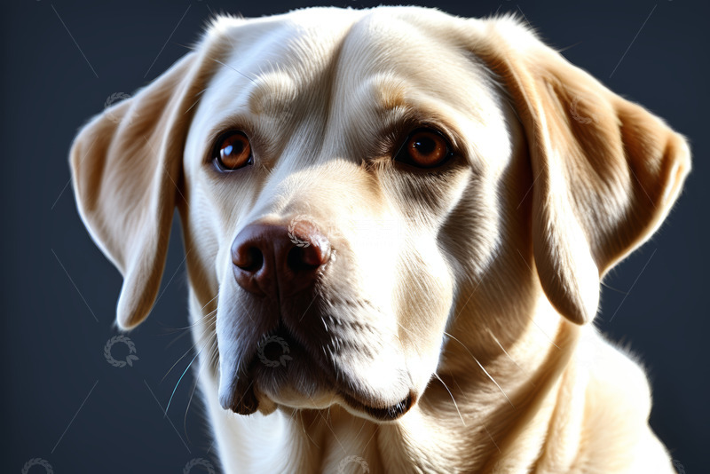 高清大图下载【趣麦麦图】拉布拉多犬特写