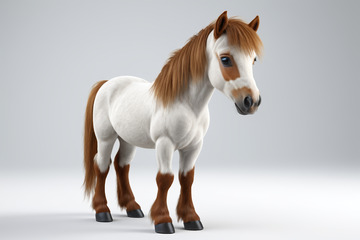 可爱卡通小马形象