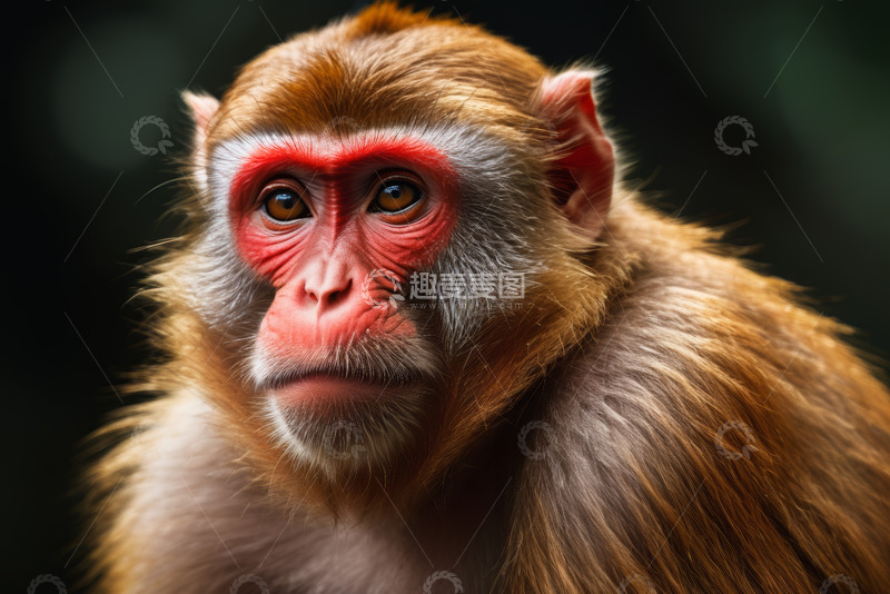 高清大图下载【趣麦麦图】猴子特写素材