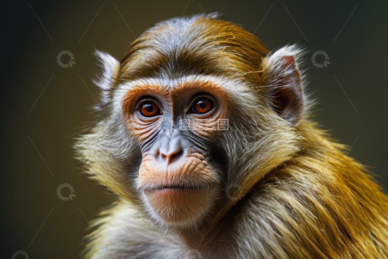 高清大图下载【趣麦麦图】猴子特写近景