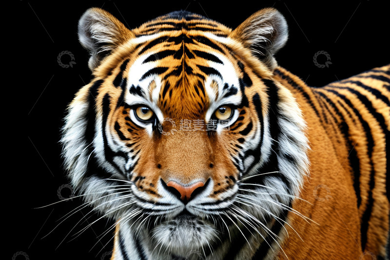 高清大图下载【趣麦麦图】老虎特写