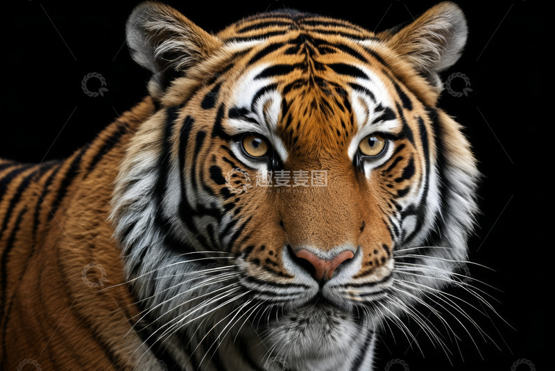 高清大图下载【趣麦麦图】老虎特写