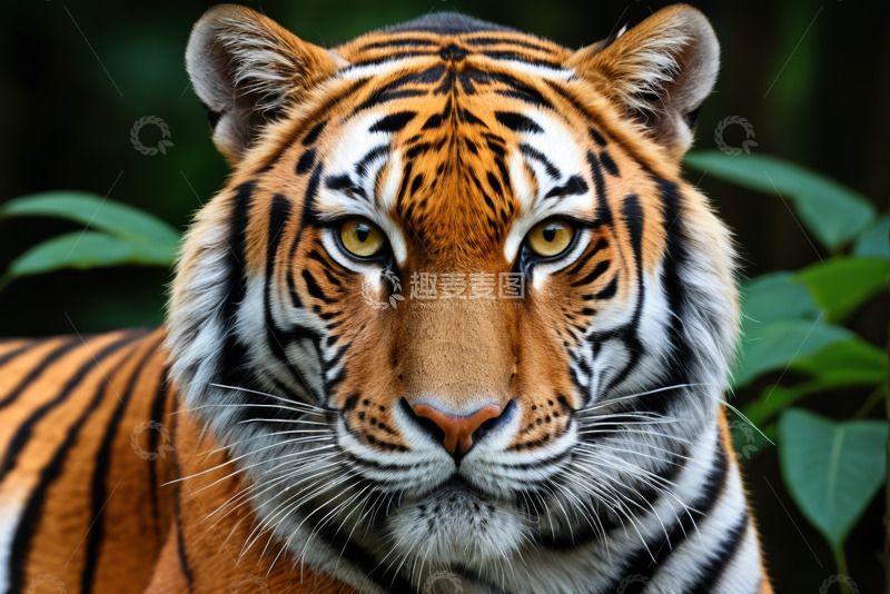 高清大图下载【趣麦麦图】老虎特写
