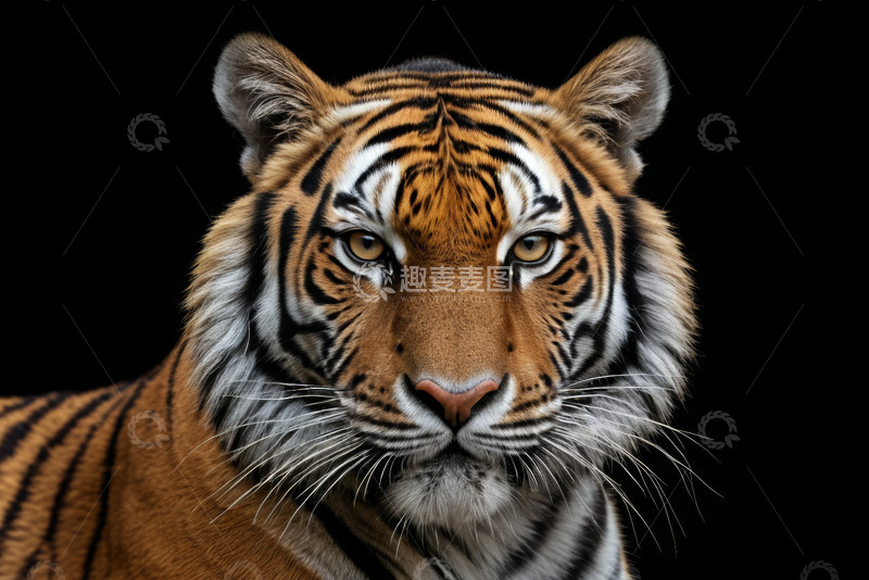 高清大图下载【趣麦麦图】老虎特写素材