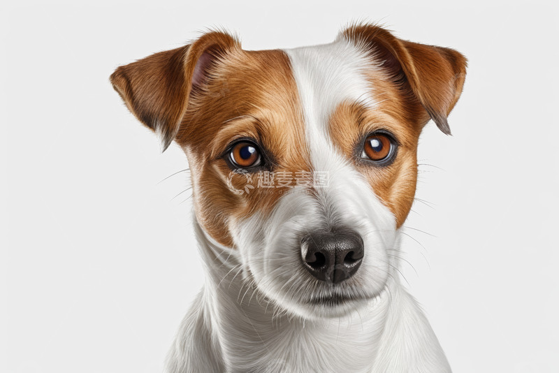 高清大图下载【趣麦麦图】杰克罗素梗犬特写