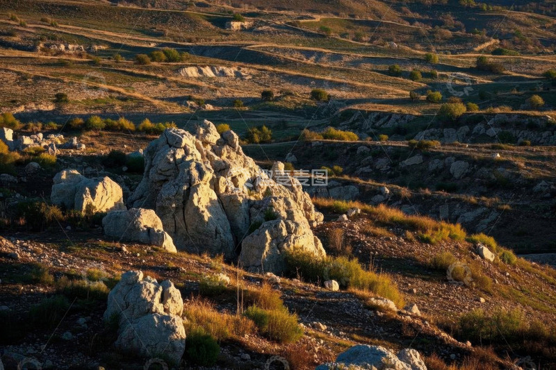 高清大图下载【趣麦麦图】户外山地岩石自然风光