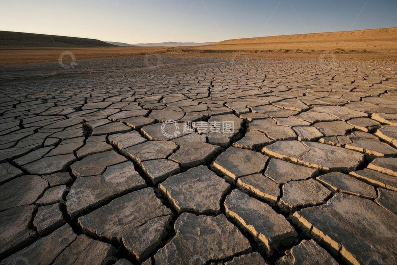 高清大图下载【趣麦麦图】干裂土地自然景观