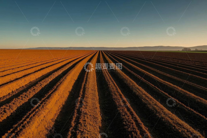高清大图下载【趣麦麦图】田野耕地自然风光