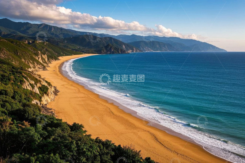 高清大图下载【趣麦麦图】海滩与海洋自然风光全景