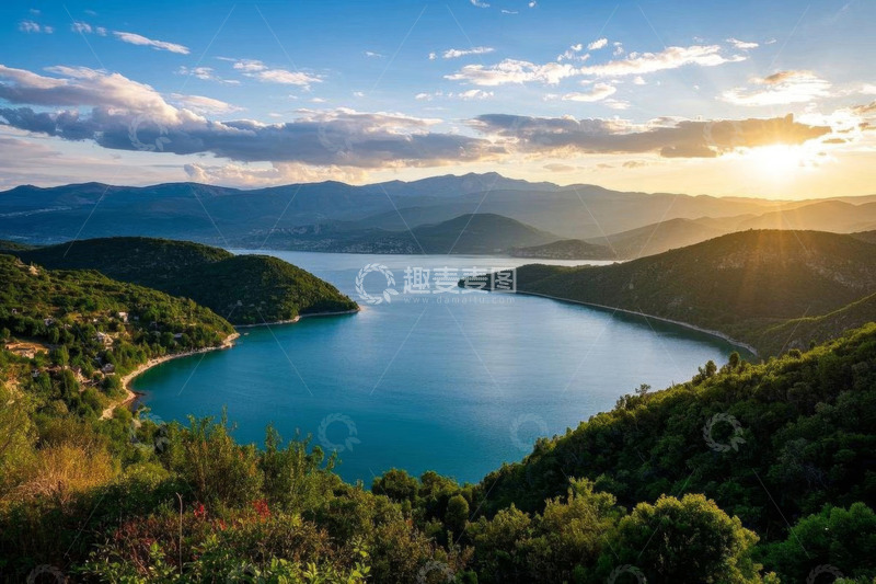 高清大图下载【趣麦麦图】山水间的自然风光全景