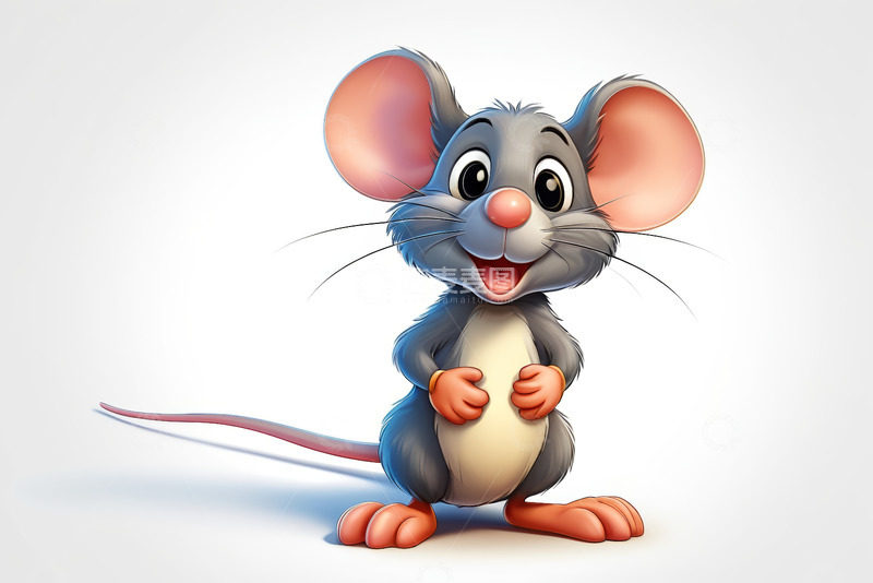 高清大图下载【趣麦麦图】可爱卡通老鼠形象