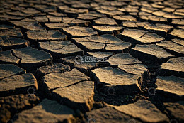 干裂的土地干旱场景素材