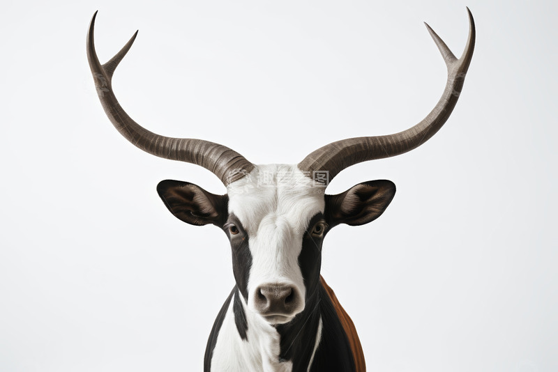 高清大图下载【趣麦麦图】长角哺乳动物特写