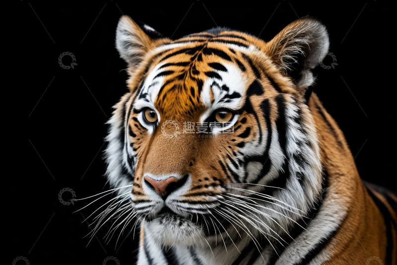 高清大图下载【趣麦麦图】老虎特写