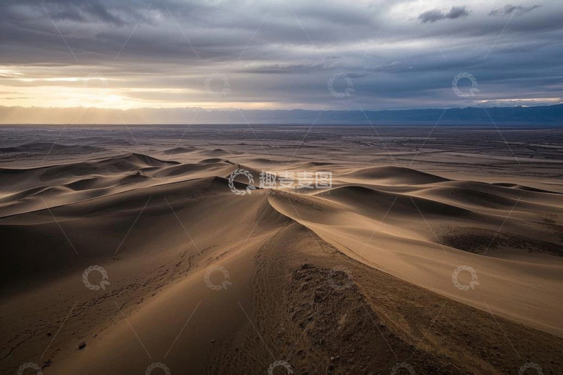 高清大图下载【趣麦麦图】沙漠沙丘自然风光全景