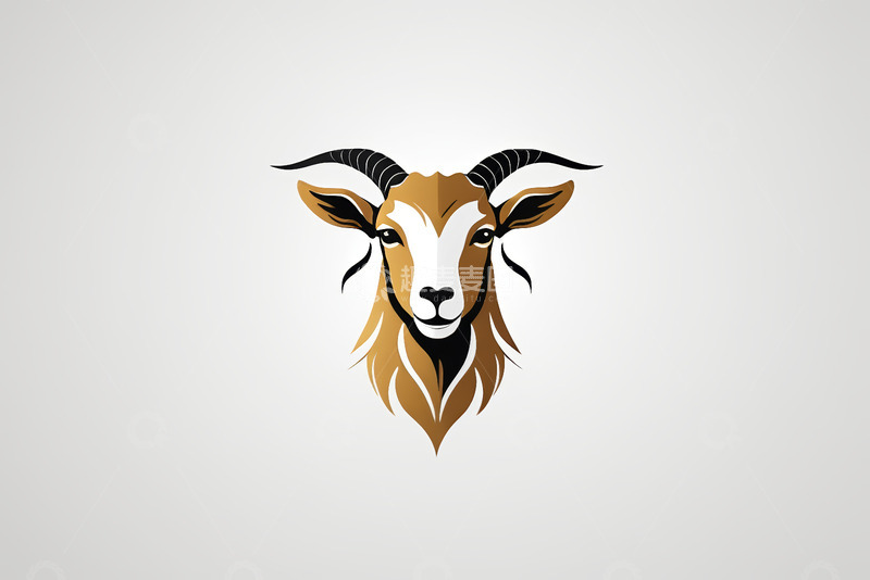 高清大图下载【趣麦麦图】羚羊图标设计