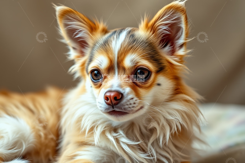 高清大图下载【趣麦麦图】可爱吉娃娃宠物特写