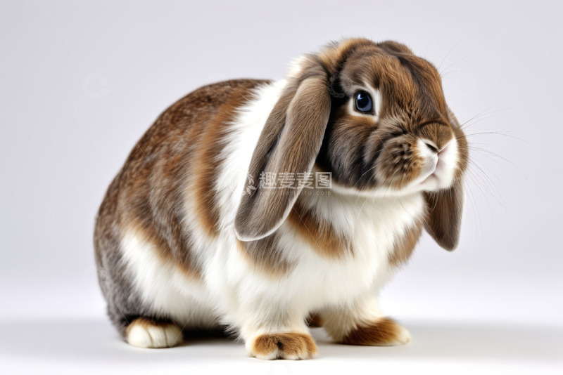 高清大图下载【趣麦麦图】可爱垂耳兔特写