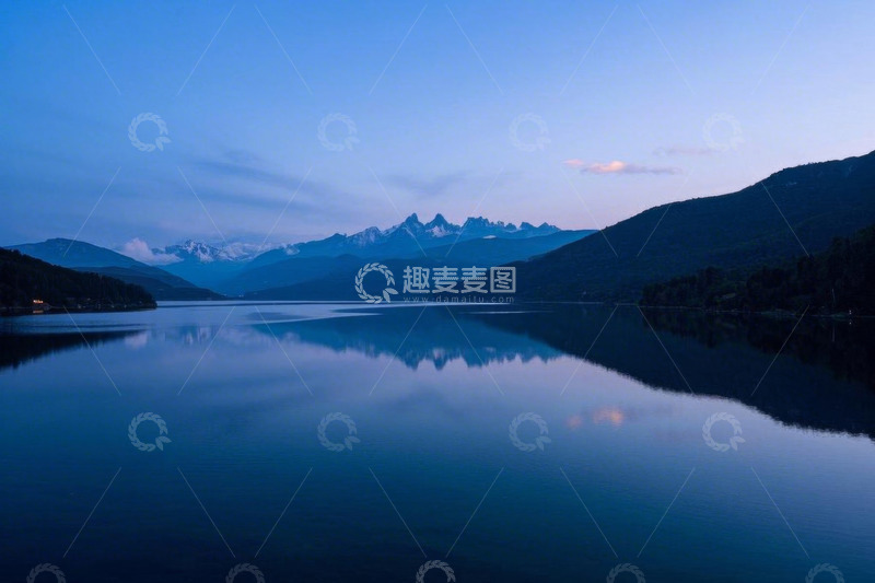 高清大图下载【趣麦麦图】山水湖泊自然景观