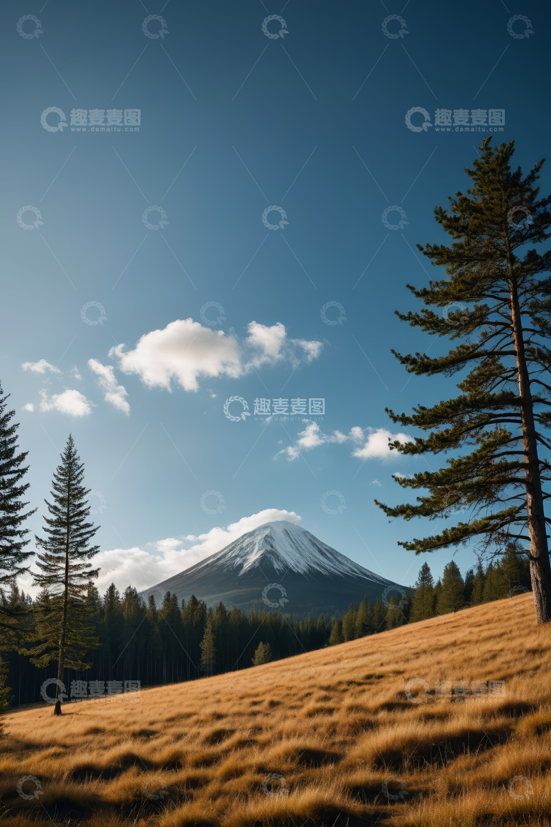 高清大图下载【趣麦麦图】日本富士山自然风光景色