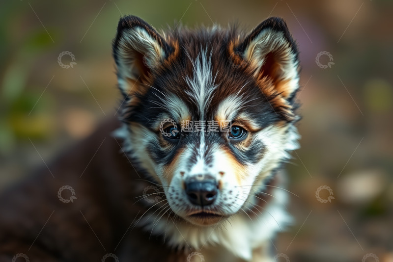 高清大图下载【趣麦麦图】特写可爱小狗