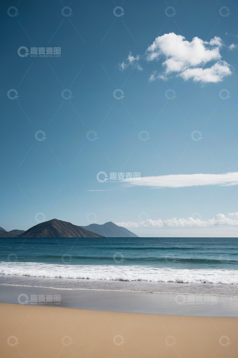 高清大图下载【趣麦麦图】海滩海洋自然风光