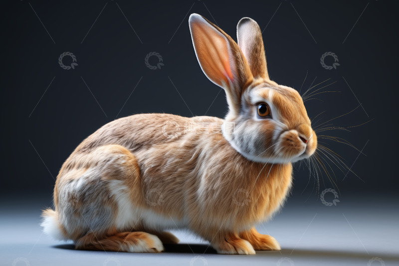 高清大图下载【趣麦麦图】可爱兔子特写