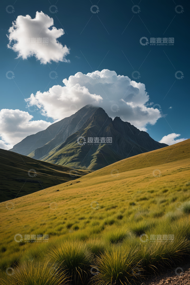 高清大图下载【趣麦麦图】高山草甸自然风光