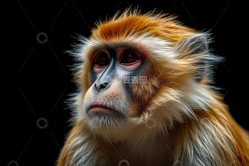高清大图下载【趣麦麦图】猴子特写照片素材