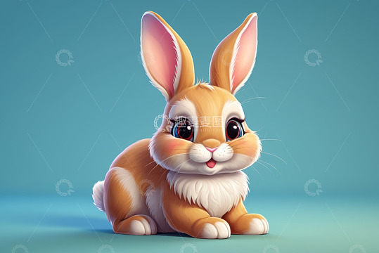 可爱卡通兔子形象