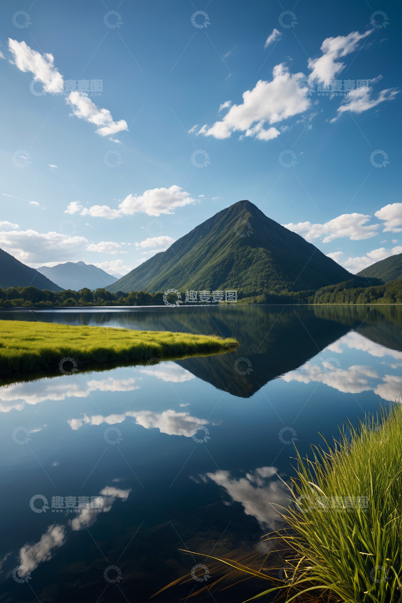高清大图下载【趣麦麦图】山水湖泊自然景观