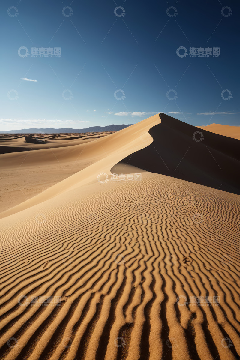 高清大图下载【趣麦麦图】沙漠沙丘自然风光