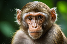 猴子特写近景素材