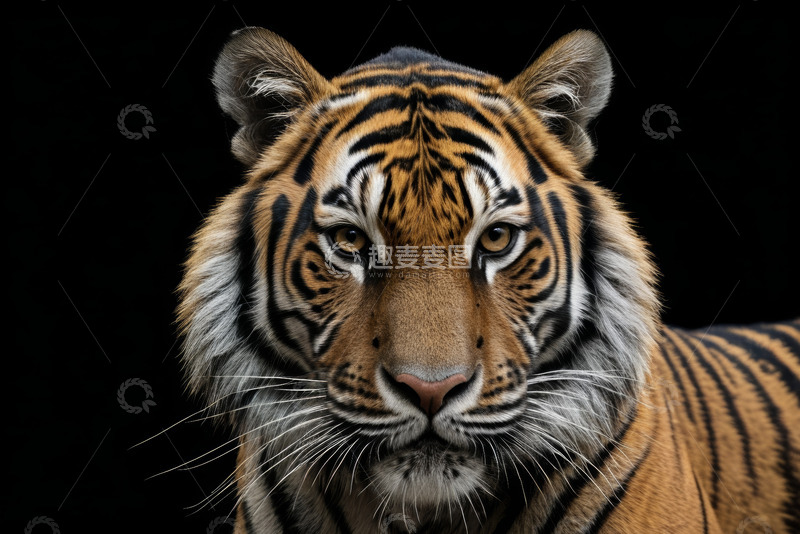 高清大图下载【趣麦麦图】老虎特写素材