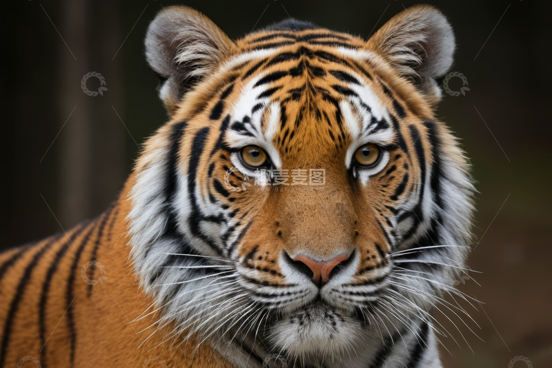 高清大图下载【趣麦麦图】老虎面部特写