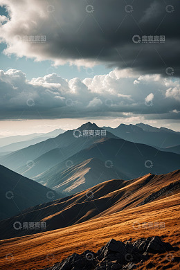 山间云海壮丽自然风光