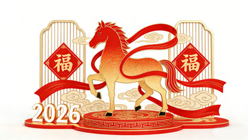 2026年福马迎春装饰设计图