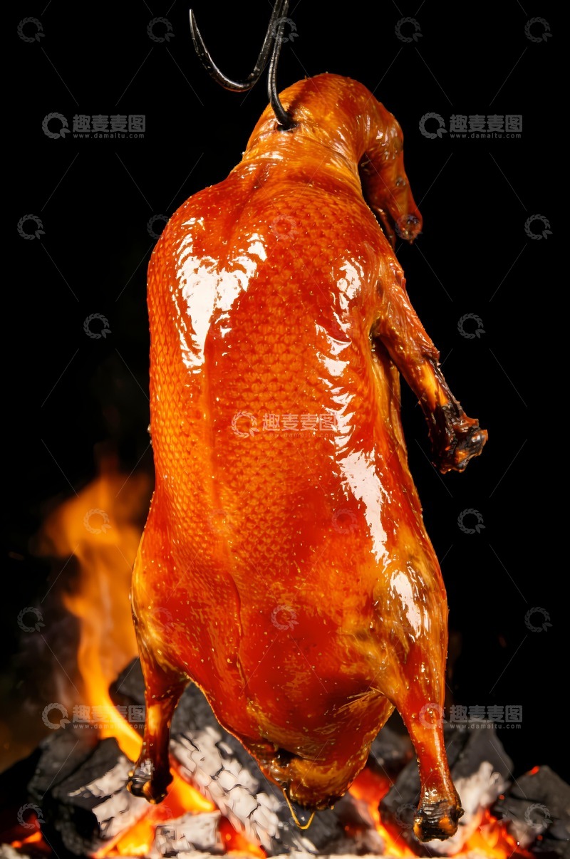 高清大图下载【趣麦麦图】老北京烤鸭摄影