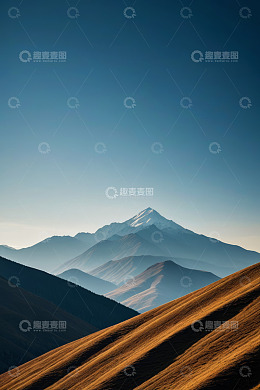 壮丽山景自然风光
