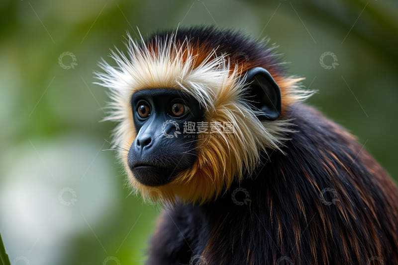 高清大图下载【趣麦麦图】特写猴子灵长类动物