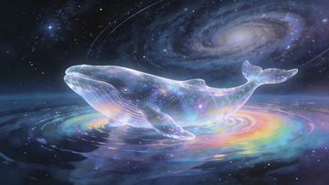 星海鲸游：穹宇流光里的幻梦水境