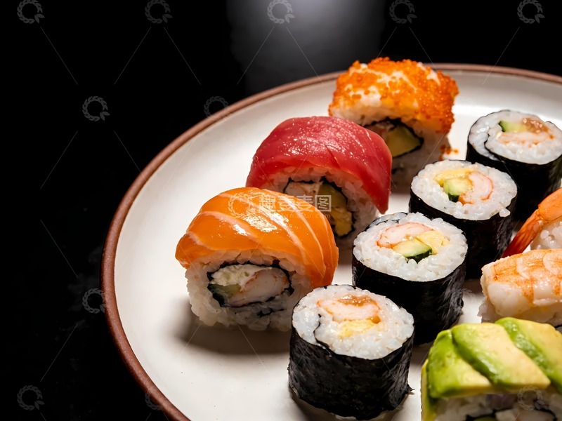高清大图下载【趣麦麦图】美味寿司日本料理