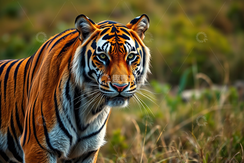 高清大图下载【趣麦麦图】野外老虎特写