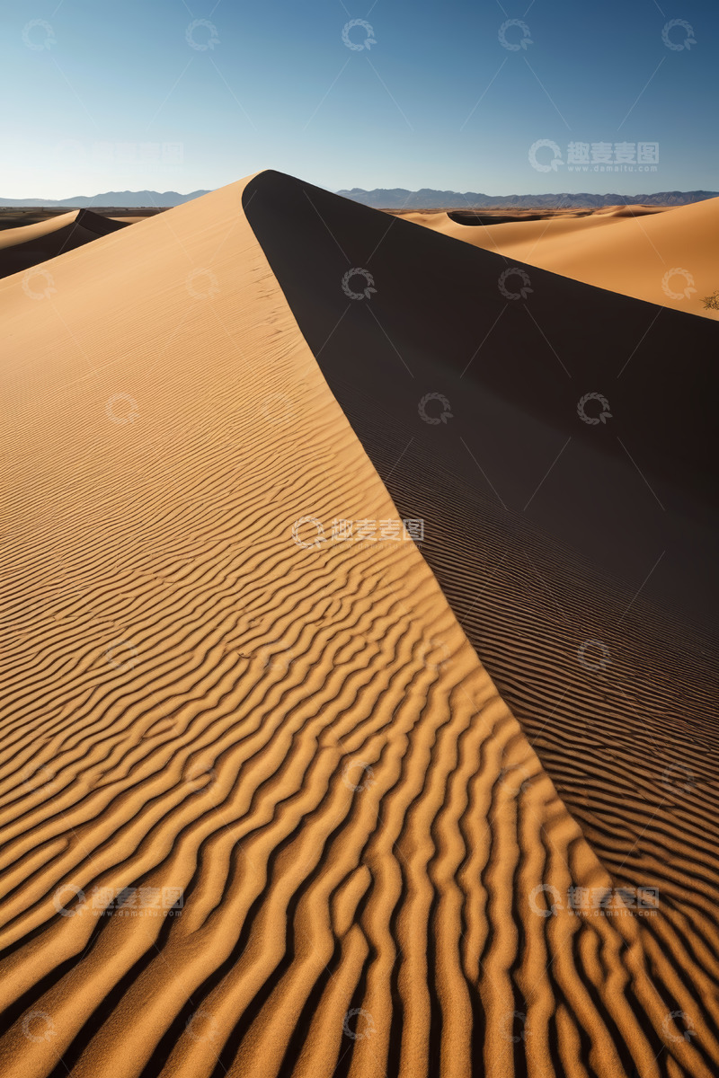 高清大图下载【趣麦麦图】沙漠沙丘自然风光