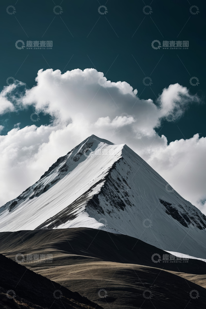 高清大图下载【趣麦麦图】雪山自然风光