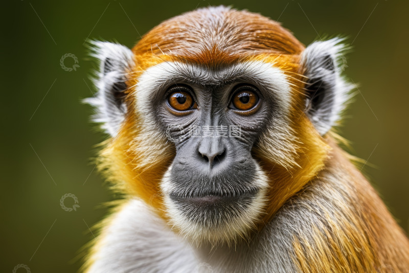高清大图下载【趣麦麦图】猴子面部特写