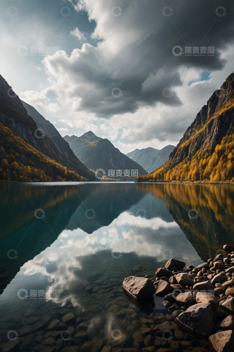 高清大图下载【趣麦麦图】山水湖泊自然风景